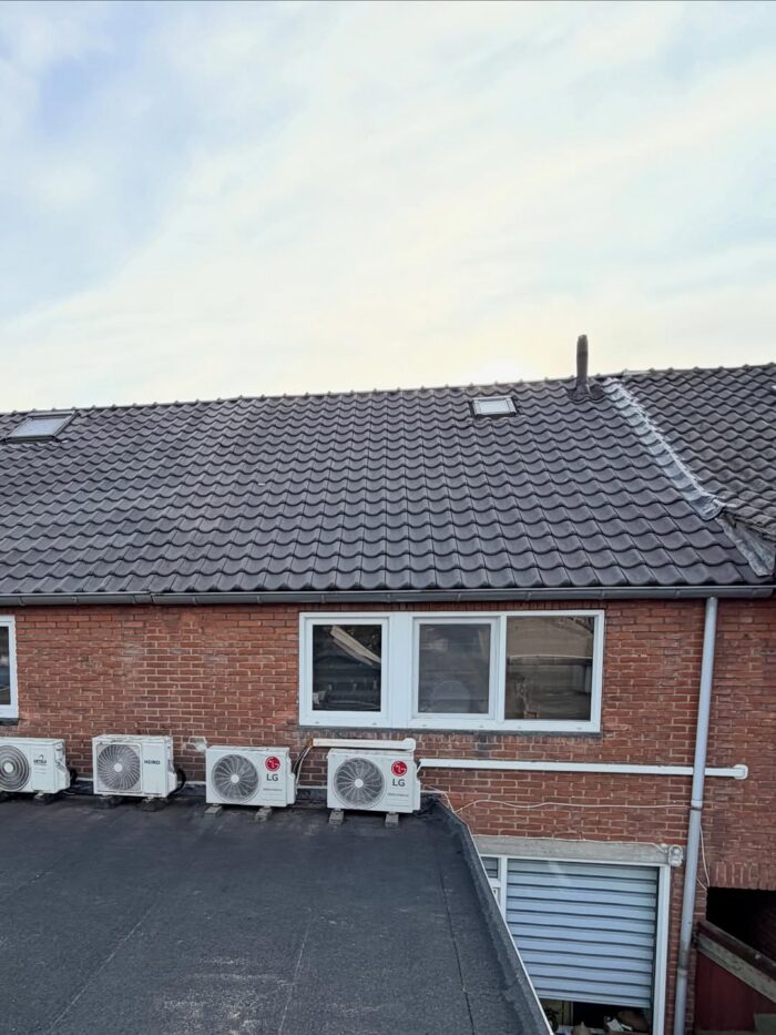 Twee woningen vernieuwd met VHV blauw gesmoord pannendak 1